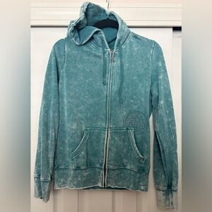 Billabong Women’s size M Teal Zip-up Jacket